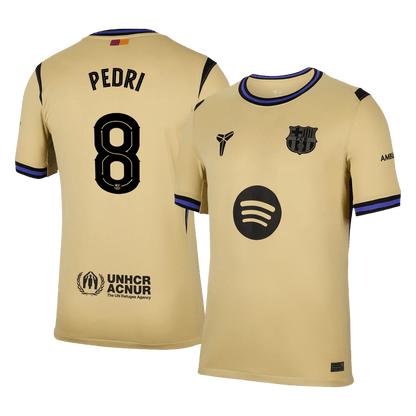 PEDRI #8 Barcelona Dres Gostujoči 2025/26 UCL
