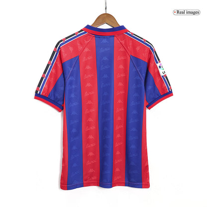 Retro nogometni dres Barcelona Home 1996/97 - rdeč in moder