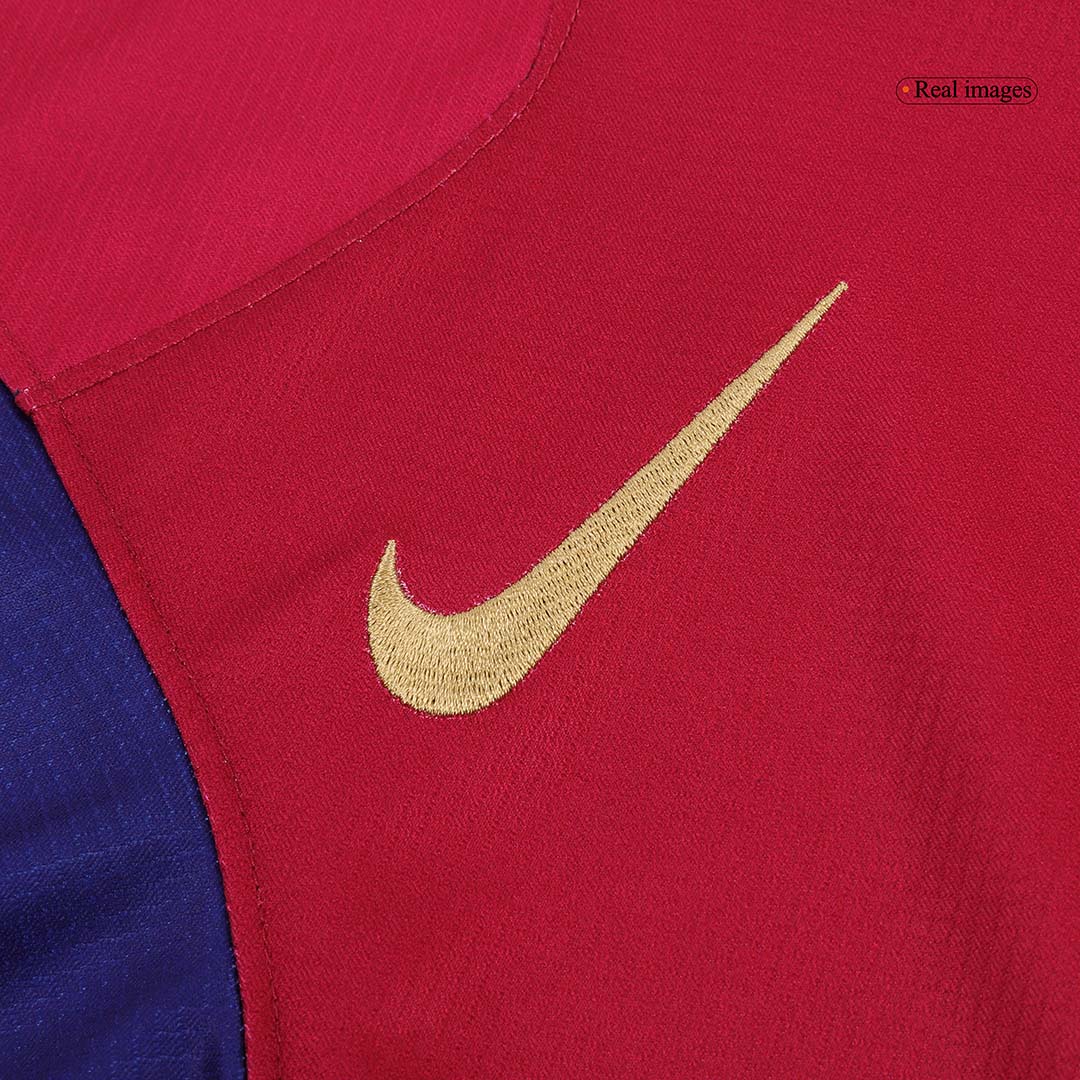 [Super kakovost] moška nogometna majica Barcelona LAMINE YAMAL #19 Home 2024/25 - logotip Spotify brez besedila