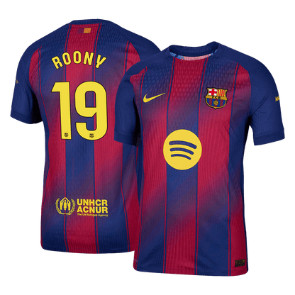 Barcelona Nogometni dres Domači 2025/26 Authentic ROONY #19