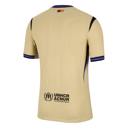 Pristna nogometna majica Barcelone v gosteh 2025/26 rumena