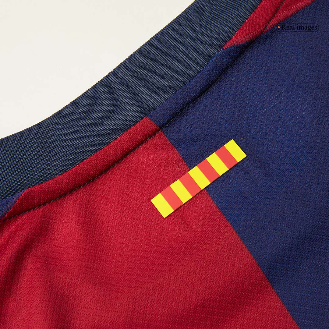 [Super kakovost] moška nogometna majica Barcelona Home 2024/25 – logotip Spotify brez besedila