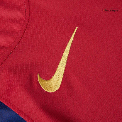 [Super kakovost] moška nogometna majica Barcelona Home 2024/25 – logotip Spotify brez besedila