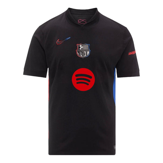 [Super kakovost] moška moška nogometna majica Barcelona 2024/25 – logotip Spotify brez besedila – logotip Spotify brez besedila