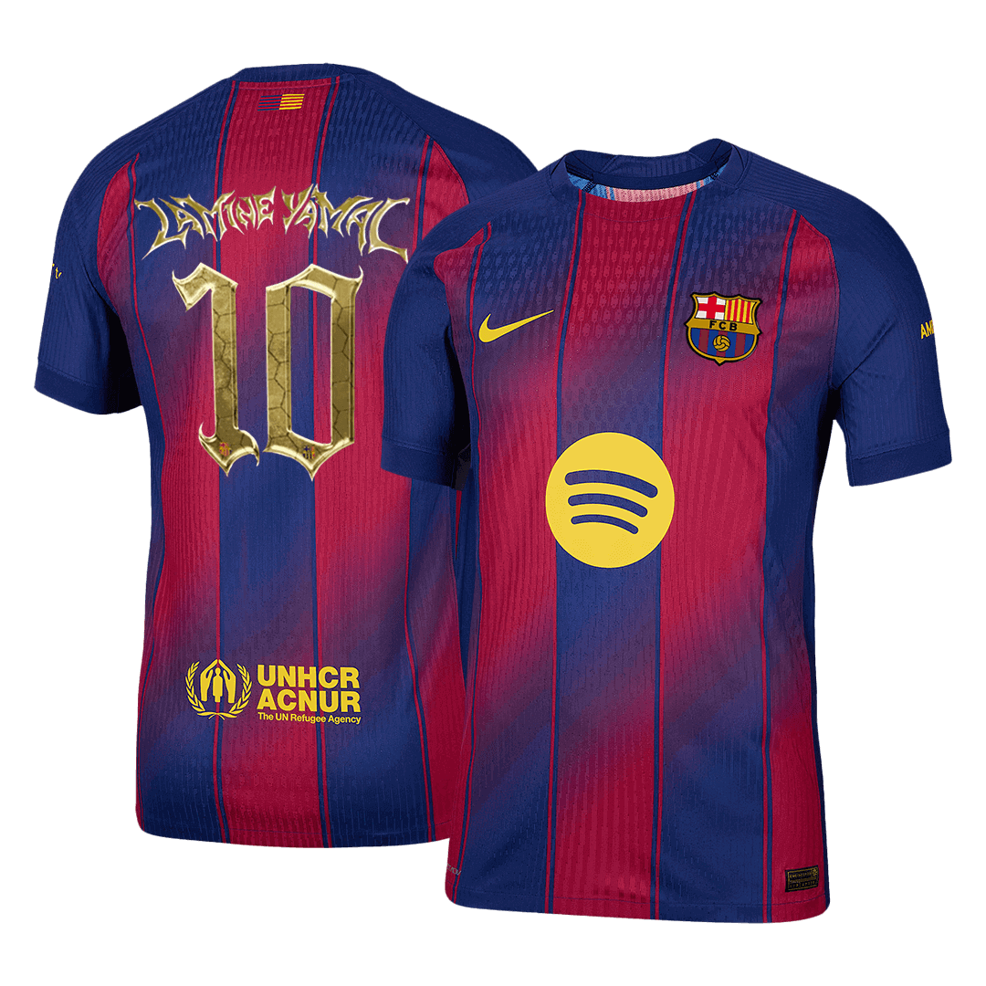 Barcelona Nogometni dres Domači 2025/26 Authentic LAMINE YAMAL #10