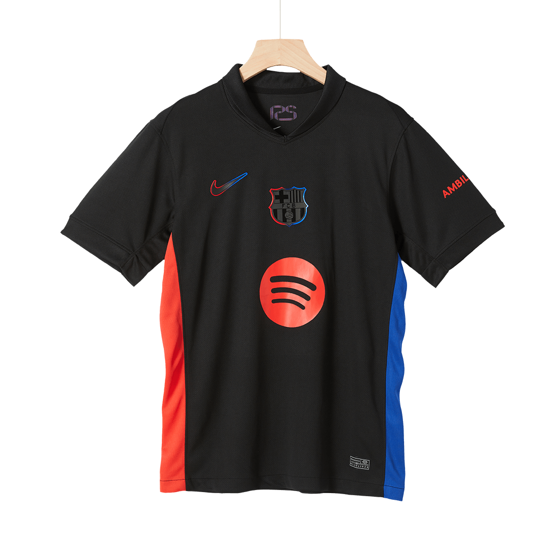 [Super kakovost] moška moška nogometna majica Barcelona 2024/25 – logotip Spotify brez besedila – logotip Spotify brez besedila
