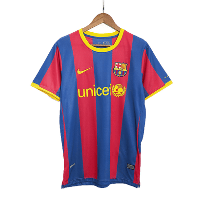 Retro nogometni dres Barcelona Home 2010/11 - rdeč in moder